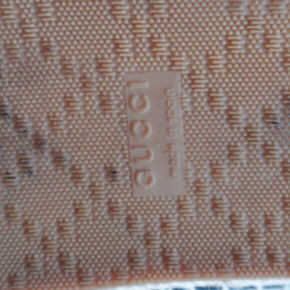 Gucci Guccisima Black GG Logo Leather Espadrilles size 36.5 - Picture 11 of 13